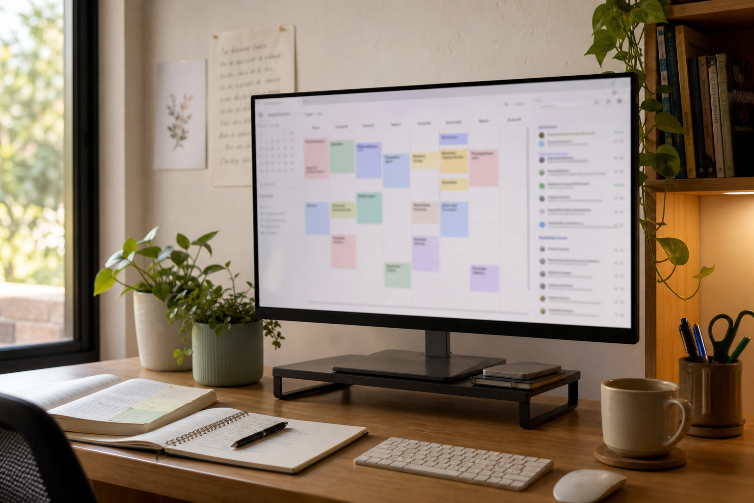 Study planner interface